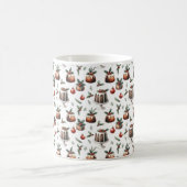 Mug Christmas cake pattern (Centre)