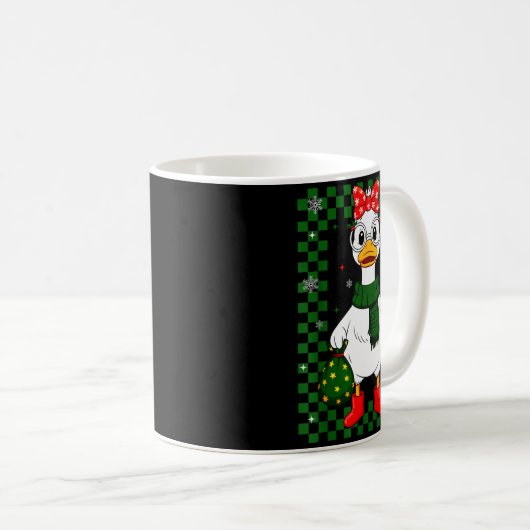 Mug Christmas Candy Cane Goose Matching Couple Xmas Bo (Devant droit)