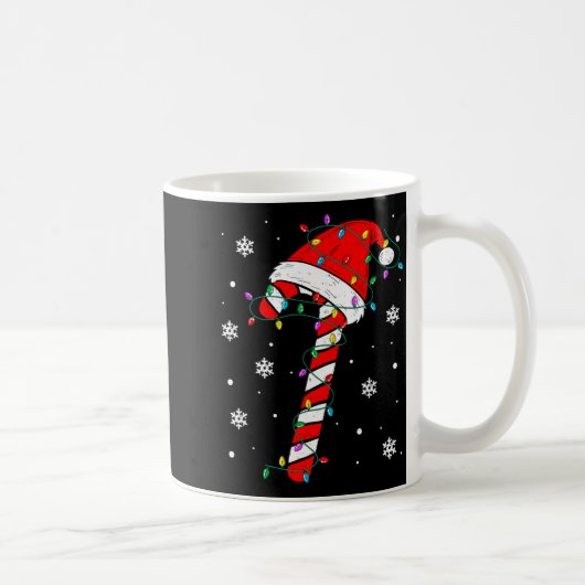 Mug Christmas Candy Cane Hat Santa Xmas Holiday Toddle (Droite)