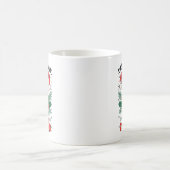 Mug Christmas Candy Cane Heart Holiday Family Matching (Centre)