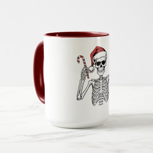Mug Christmas Candy Skeleton (Devant gauche)