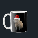Mug Christmas Capybara Santa Hat<br><div class="desc">Christmas Capybara Santa Hat</div>