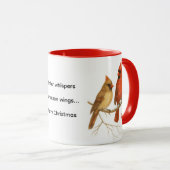 Mug Christmas Cardinal Birds Holiday Wildlife (Devant droit)