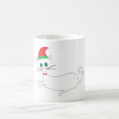 Mug Christmas Cat (Centre)
