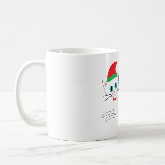 Mug Christmas Cat (Gauche)