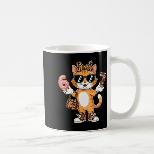 Mug Christmas Cat For Women 6 7 Tee Meme Leopard Bow X (Droite)