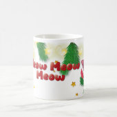 Mug Christmas Cat Meow (Centre)