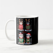 Mug Christmas Cats _ Merry Christmas Cats Graphic  (Gauche)
