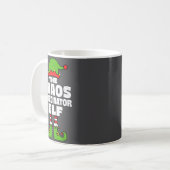 Mug Christmas Chaos Coordinator Elf Funny Xmas Holiday (Devant gauche)