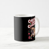 Mug Christmas Chaos Coordinator Xmas Puppy Funny Puggl (Devant droit)
