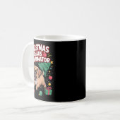 Mug Christmas Chaos Coordinator Xmas Puppy Funny Puggl (Devant gauche)