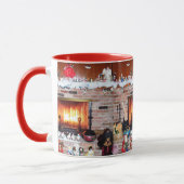 MUG CHRISTMAS CHEMINÉE (Gauche)