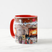 MUG CHRISTMAS CHEMINÉE (Devant gauche)
