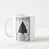 Mug Christmas Christian Tree To Us A Child Is Born Isa (Gauche)