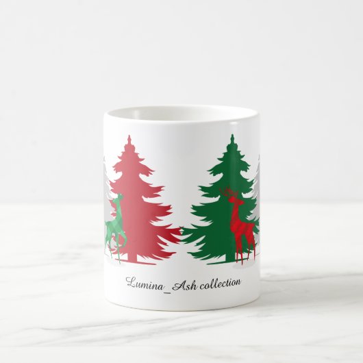 Mug Christmas color trees (Centre)