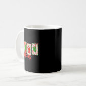 Mug Christmas Coquette Bow Mama Xmas Family Matching W (Devant gauche)