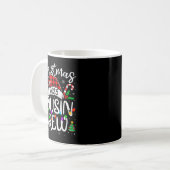 Mug Christmas Cousin Crew 2025 Family Matching Xmas Pa (Devant gauche)