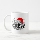 Mug Christmas Crew Xmas Lights Family Matching Pajamas (Gauche)