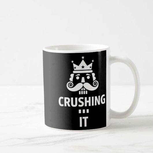 Mug Christmas Crushing It Nutcracker - Funny Retro Ugl (Droite)