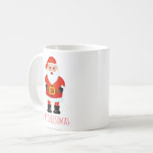Mug Christmas cup with Santa Claus (Devant gauche)