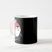 Mug Christmas Cute Baby Penguin Wearing Winter Hat W_e (Devant gauche)