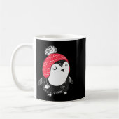 Mug Christmas Cute Baby Penguin Wearing Winter Hat W_e (Gauche)