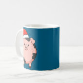 Mug Christmas Cute G Round Nk G Holiday Art  (Devant gauche)