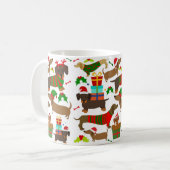 Mug Christmas Dachshund (Devant gauche)