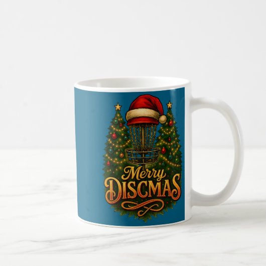 Mug Christmas Disc Golf Merry Discmas  (Droite)