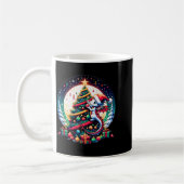 Mug Christmas Dragon Decorates Christmas Tree - Merry (Gauche)