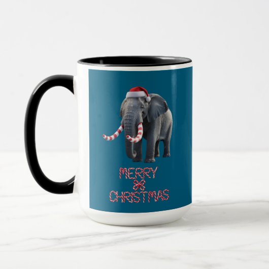 Mug Christmas Elephant (Gauche)