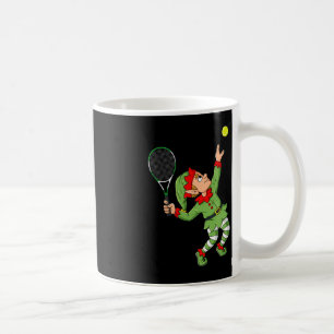Mug Christmas Elf Tennis Fun Boys Girls Enfants Ados X