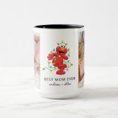 Mug Christmas Elmo | Meilleure maman - Photo (Centre)