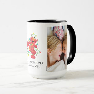 Mug Christmas Elmo Meilleure maman - Photo