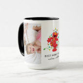 Mug Christmas Elmo | Meilleure maman - Photo (Devant gauche)