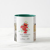 Mug Christmas Elmo | Meilleurs Amis - Photo (Centre)