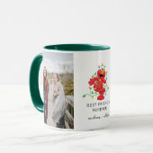 Mug Christmas Elmo | Meilleurs Amis - Photo (Devant gauche)