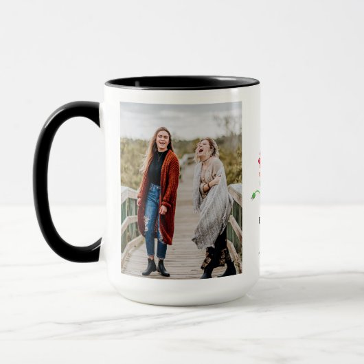 Mug Christmas Elmo | Meilleurs Amis - Photo (Gauche)