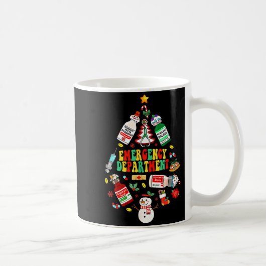 Mug Christmas Emergency Room Er Rn Nurse Department He (Droite)