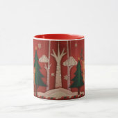 Mug Christmas fawn (Centre)