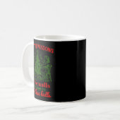 Mug Christmas Funny From The Windows To The Walls Xmas (Devant gauche)