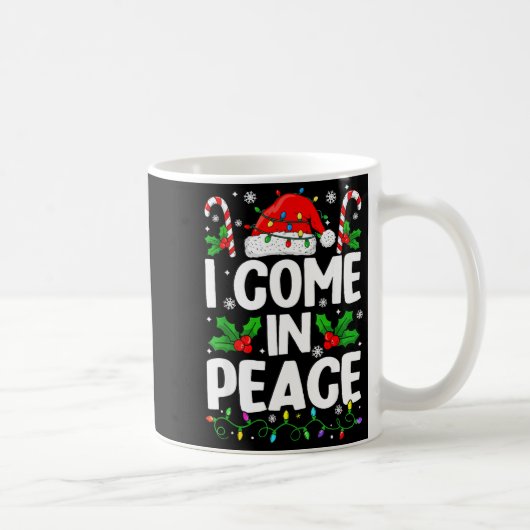 Mug Christmas Funny I Come In Peace Couple Matching Me (Droite)