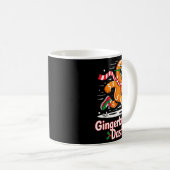 Mug Christmas Gingerbread Dash Running Runner Xmas Mar (Devant droit)