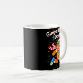 Mug Christmas Gingerbread Dash Running Runner Xmas Mar (Devant droit)