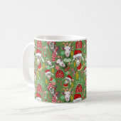 Mug Christmas GOATS Bonbons et cloches de Jingle GetYe (Devant gauche)
