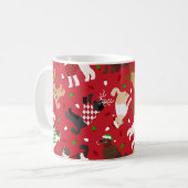 Mug Christmas Goldendoodle Labradoodle (Devant gauche)