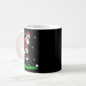Mug Christmas Golf Santa Golfer Xmas Funny Christmas G (Devant gauche)