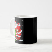 Mug Christmas Golf Santa Golfer Xmas Funny Christmas G (Devant gauche)