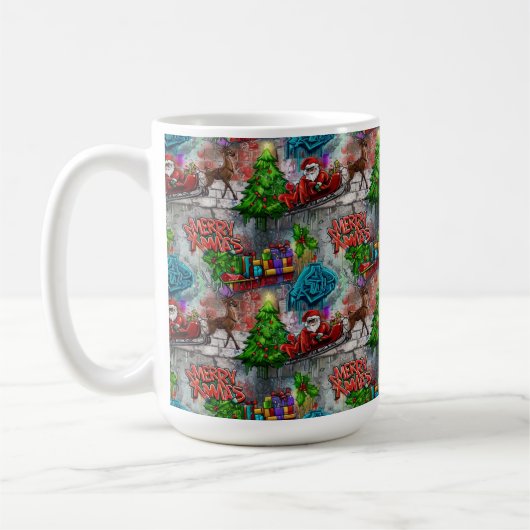 Mug Christmas Graffiti (Gauche)