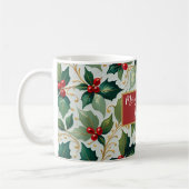 Mug Christmas Holly (Gauche)